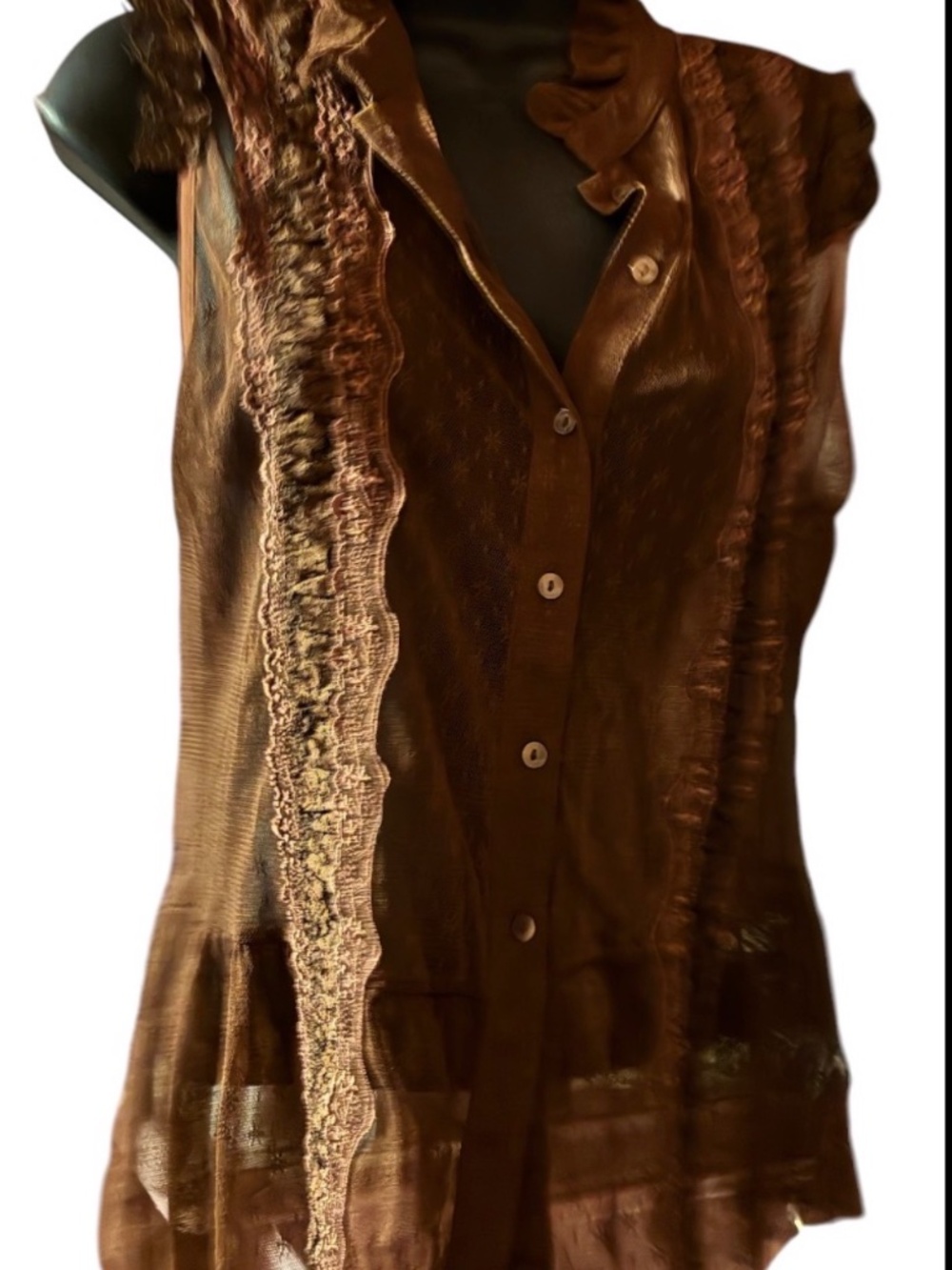 Faded glory women’s blouse Sz med NWT